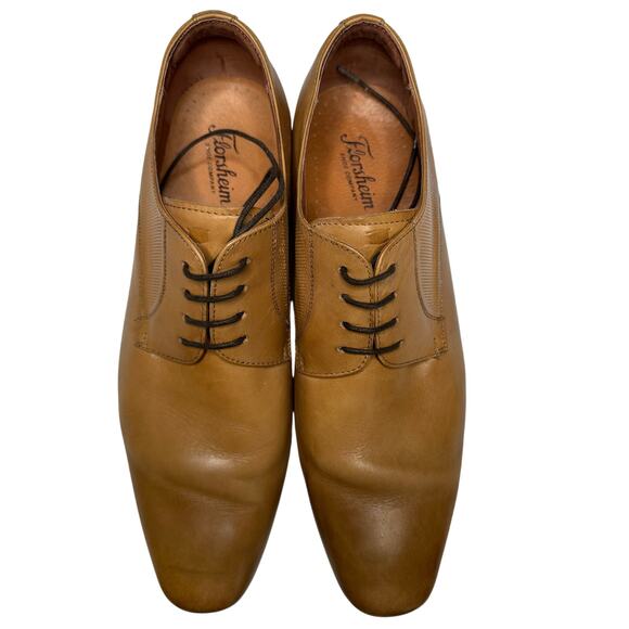 Florsheim Postino Dress Shoes Loafers Cap Toe Oxford 10.5 3E Extra Wide in Box - Picture 1 of 6